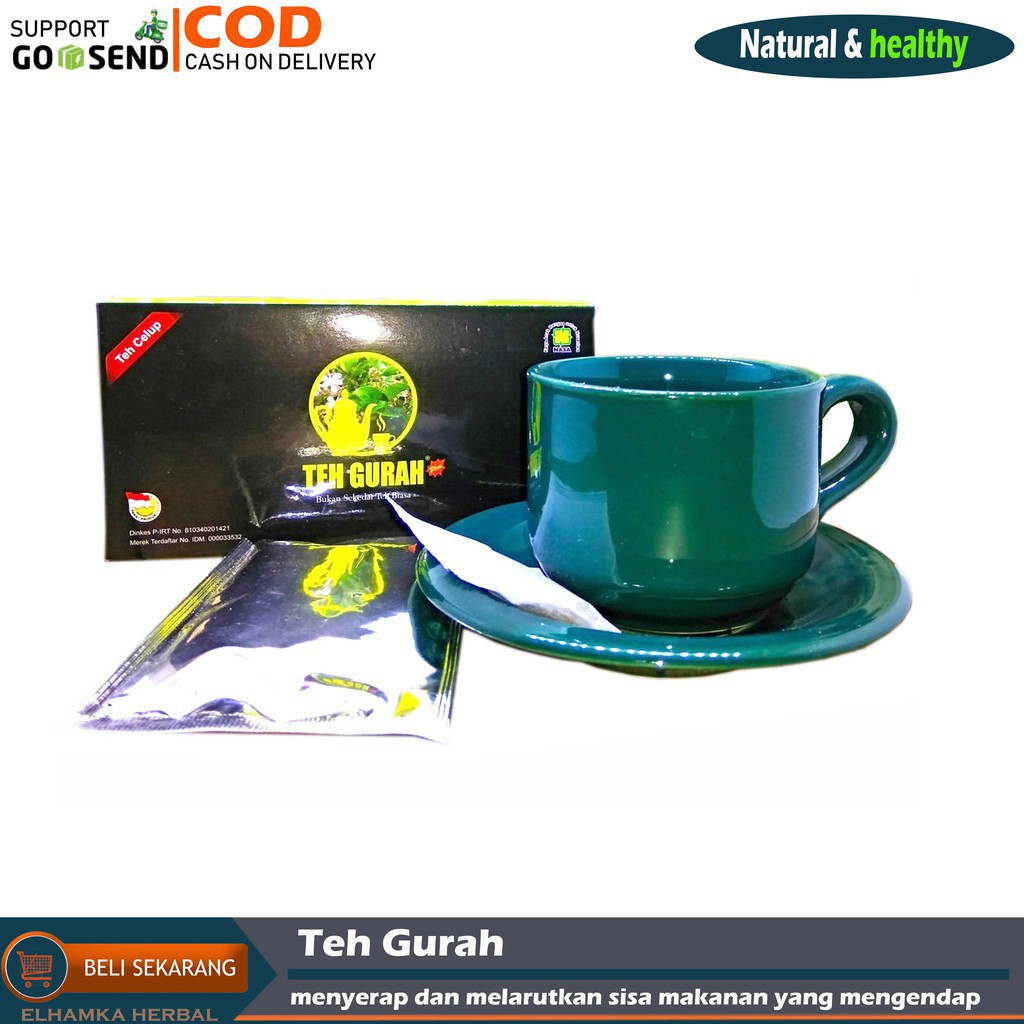 

(Bisa COD) Teh Gurah - Teh Celup Herbal original NASA