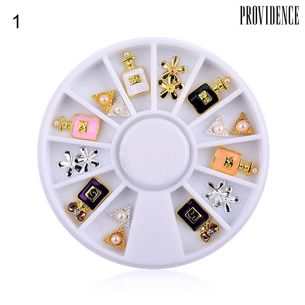 Providence 3D Colorful Glass Rhinestones Nail Decoration Manicure DIY Jewelry Accessory