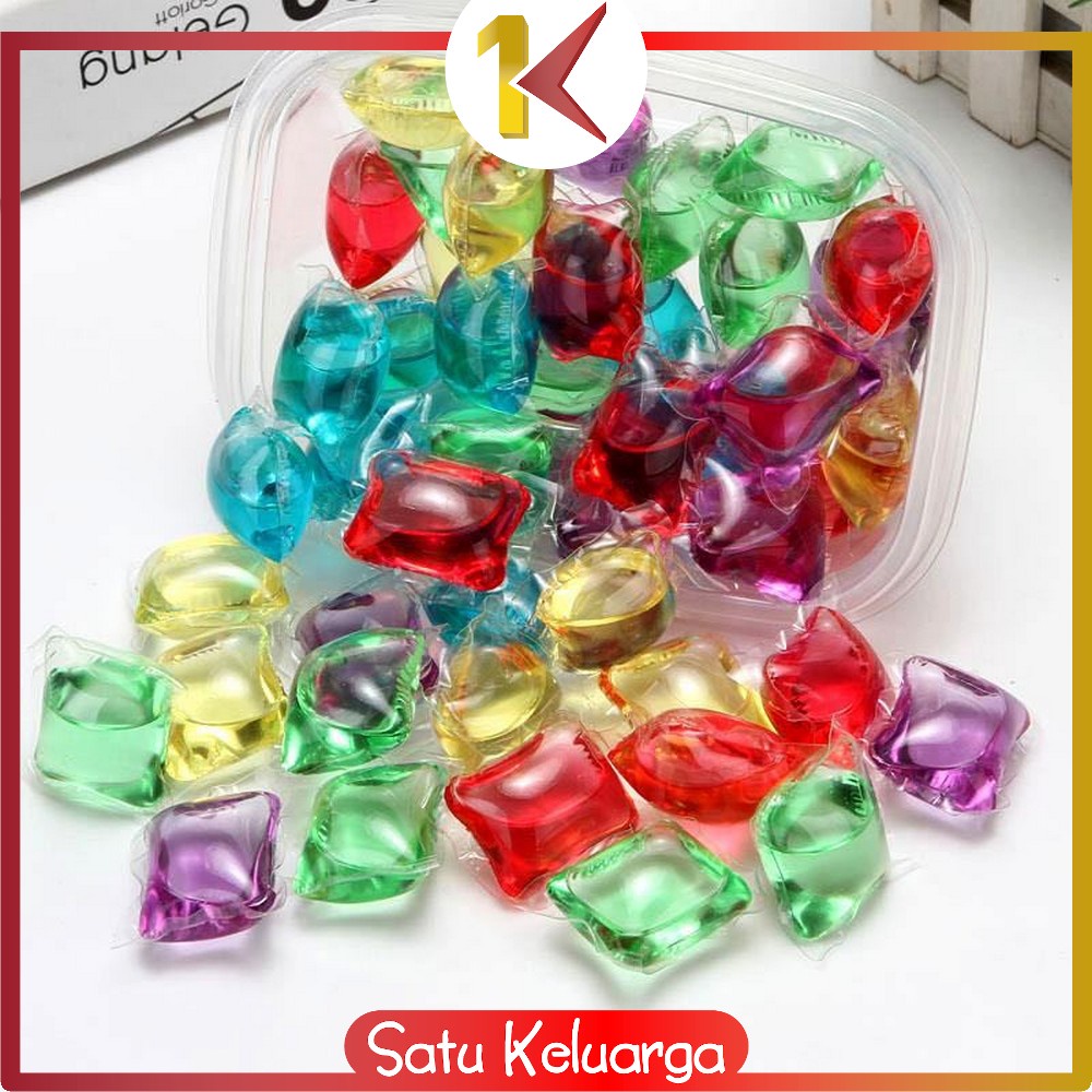SK-C494 Sabun Cuci Baju Cair Detergen Laundry Ball ISI 100PCS / Sabun Liquid Laundry Gel Soap / Sabu
