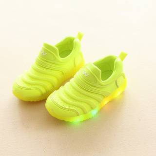 21 35 SLIPON SHOES LED W COLOR PINK WHITE YELLOW BLACK 