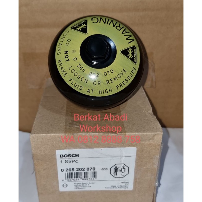 Brake Pressure Accumulator atau bola sbc mercedes W211 0265202070