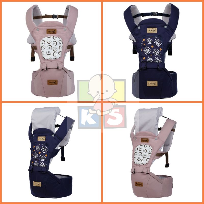 Dialogue Baby Hipseat Moonlight Sunny Series DGG 1034-1035 Gendongan Bayi Duduk 7 Posisi Ekslusif