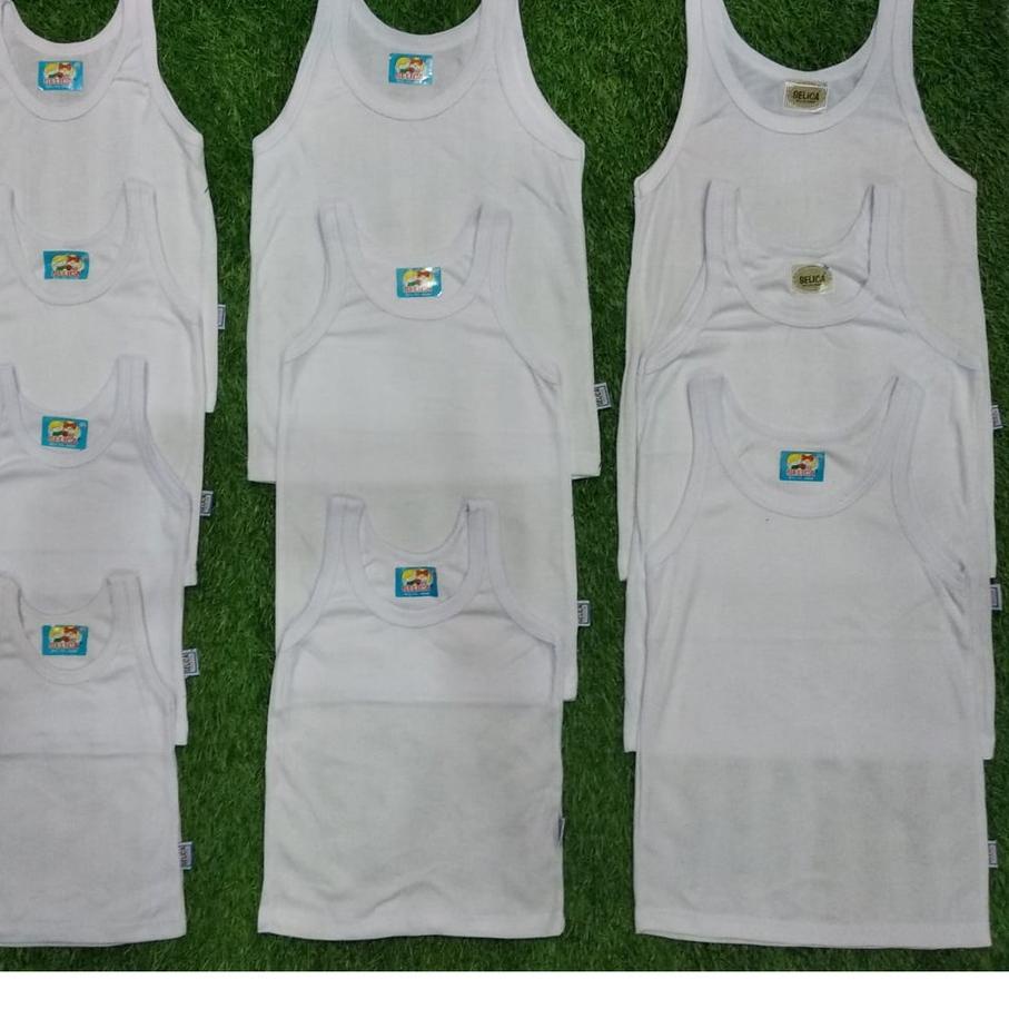 ✎ KAOS DALAM ANAK SELICA / KAOS DALAM ANAK PUTIH / SINGLET PUTIH ANAK ヱ