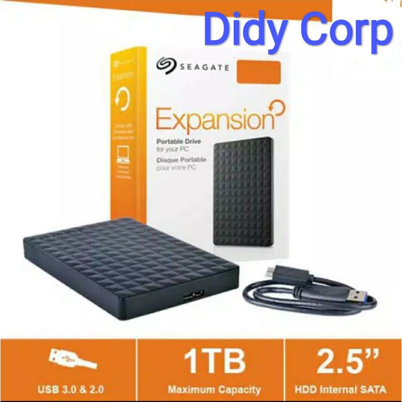 Casing Hardisk seagate expansion USB 3.0 / HDD external case seagate HD enclosure 2.5" / 2.5 inch