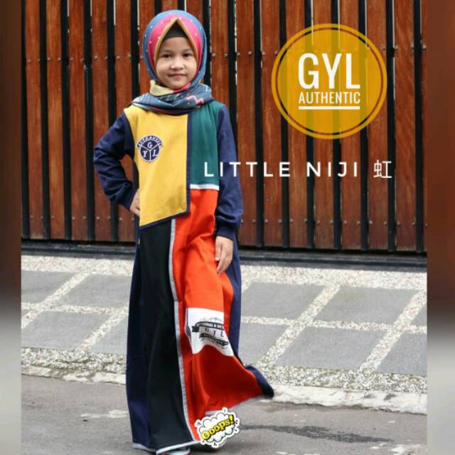 Gamis little NIJI By GYL ori