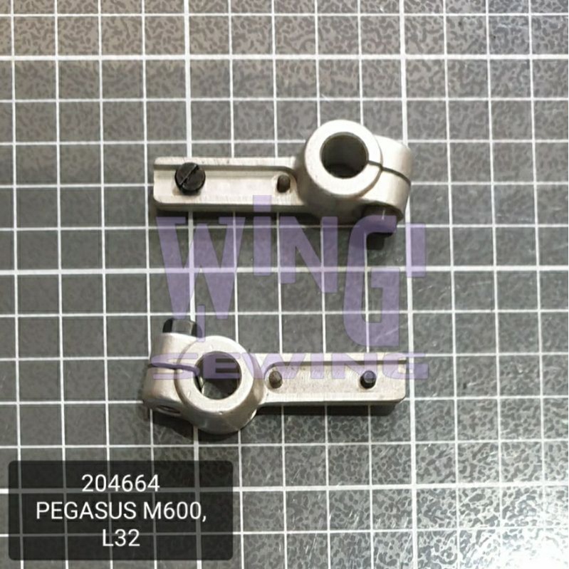 No 204664 PEGASUS Dudukan Looper Rantai Rante Mesin Jahit Obras Industri