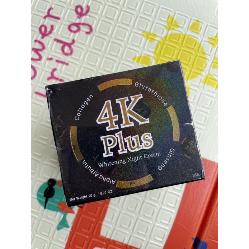CREAM MALAM 4K PLUS PEMUTIH WAJAH ORIGINAL THAILAND