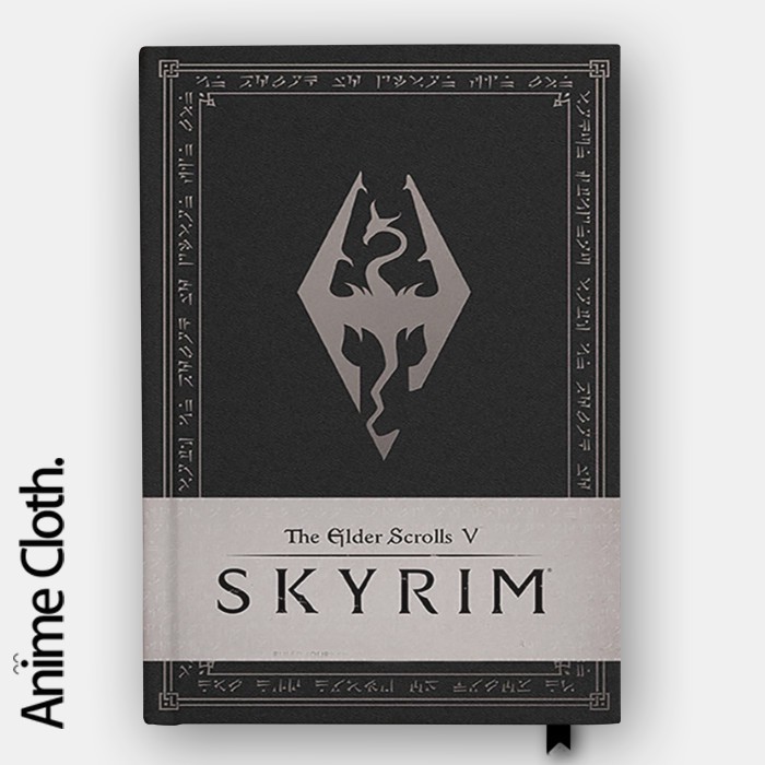 

Notebook Buku Elder Scroll Skyrim Jurnal Catatan Sekolah Kuliah Custom