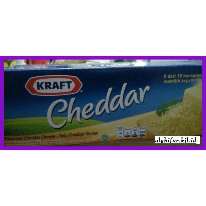 

Ujekujek- Kraft Keju Cheddar 2Kg Murah -Original.
