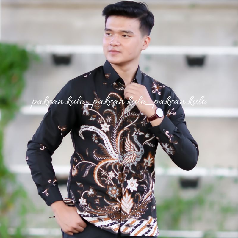 Batik Premium Pria Slimfit 046