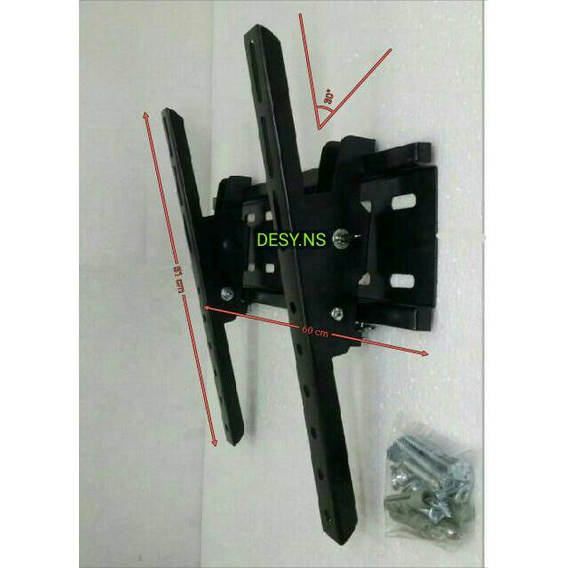 BRACKET TV LED 32IN-60IN/BREKET TV 32IN SAMPAI 60IN/WALL MOUNT 32-60INCHI/BEREKET TV LED 32IN-60IN