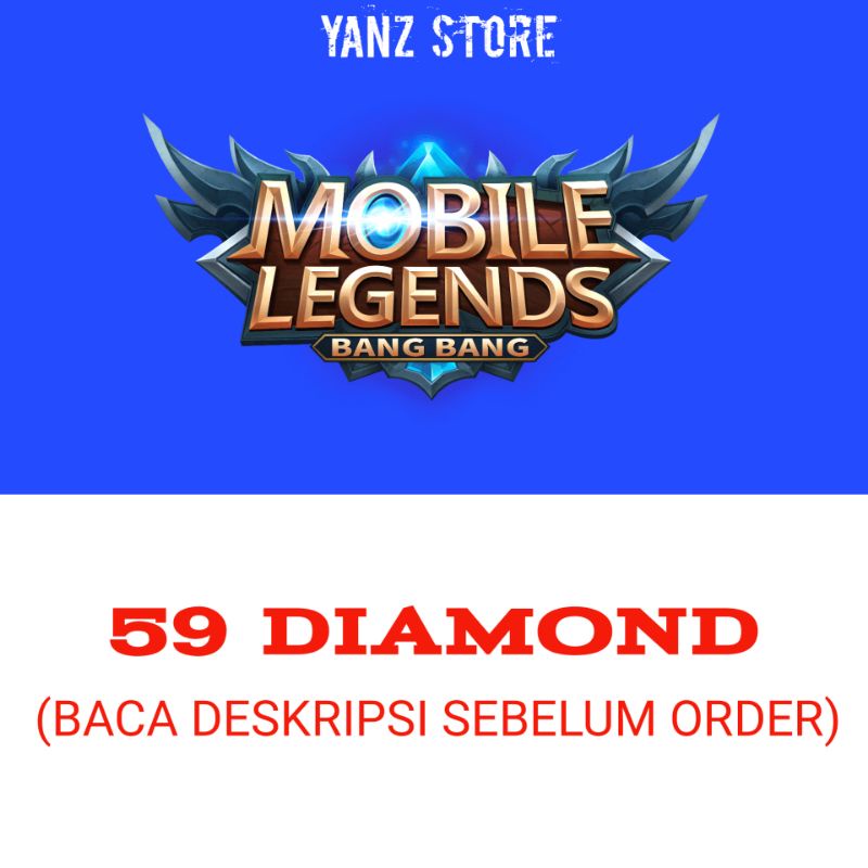 ML MOBILE LEGEND 59 DIAMOND