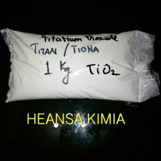 Titanium Dioxide TiO2 Tiona Titan 1 Kg