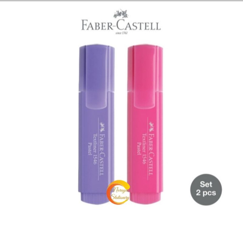 

Texliner 46 pastel set 2 in pouch ( Lilac, Rose )