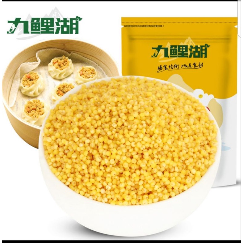 

力鲤湖黄小米 Huang Xiao Mi (Beras Kuning Jawawut) 500g