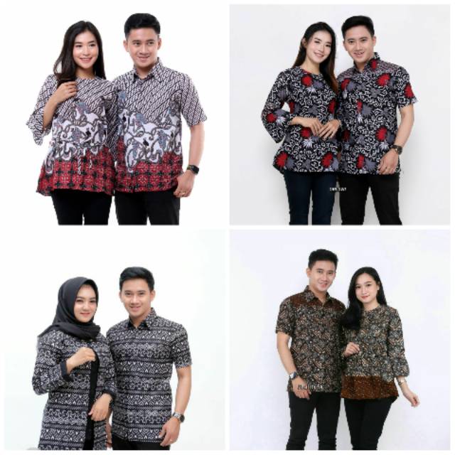 BAJU BATIK COUPLE KEREN DAN KEKINIAN