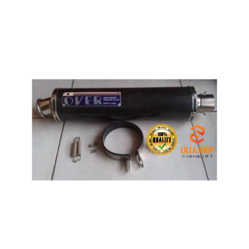 Silincer Knalpot Over Racing carbon silincer only