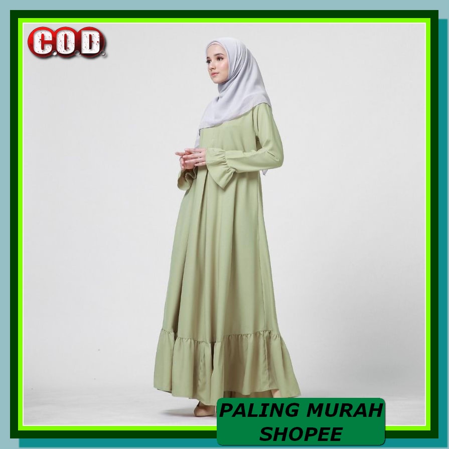 Baju Atasan Kemeja Cewek/Wanita Kerja Kuliah Motif Bunga Kekinian HI274 Long Tunik Model Tangan Ter