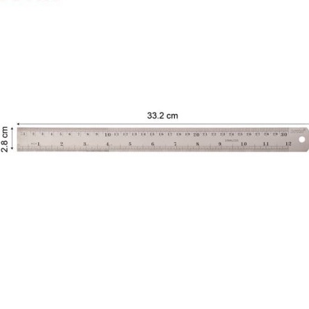

STEEL PENGGARIS STAINLESS 30 CM