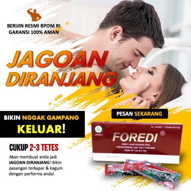 FOREDI GEL DIJAMIN ASLI