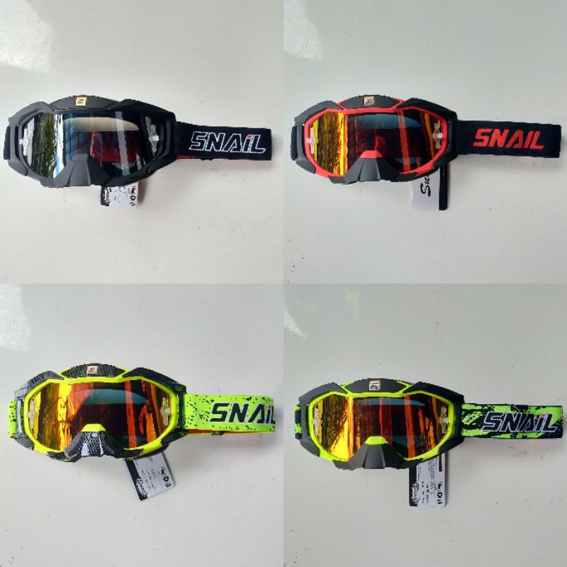 Goggle Kacamata Helm Cross SNAIL