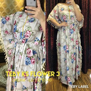 New Daster Arab Ks Flower 3 by Teby Original Baju Wanita New Daster Arab Ks Flower 3 by Teby Original Baju Wanita