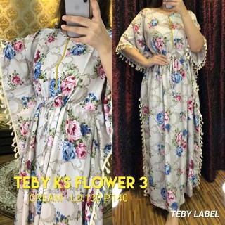 New Daster Arab  Ks Flower 3 by Teby Original Baju  Wanita  