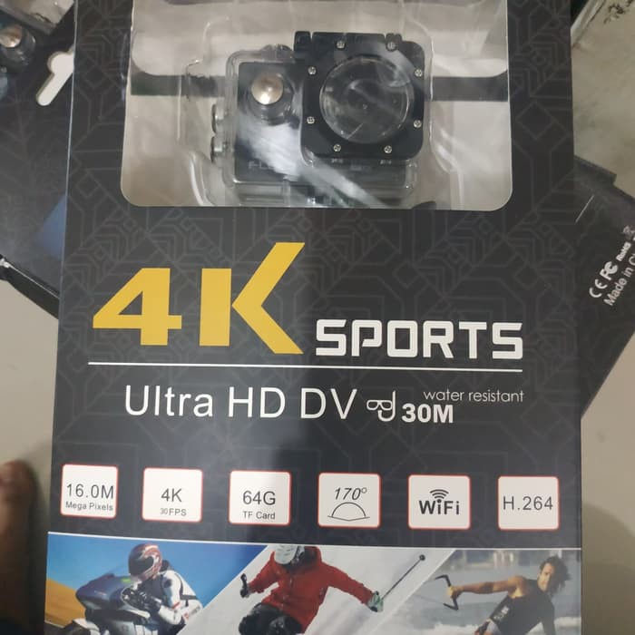 Fleco Cam Sport 4K Action Camera WIFI Kamera Action 4K Kamera GoPro 4K