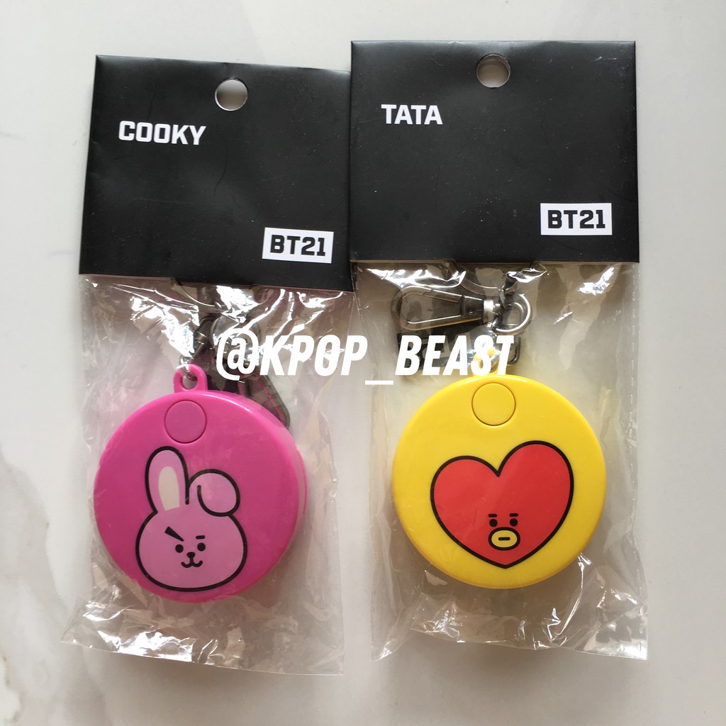 [READY] BT21 LED Keyring Original Official Line Store
