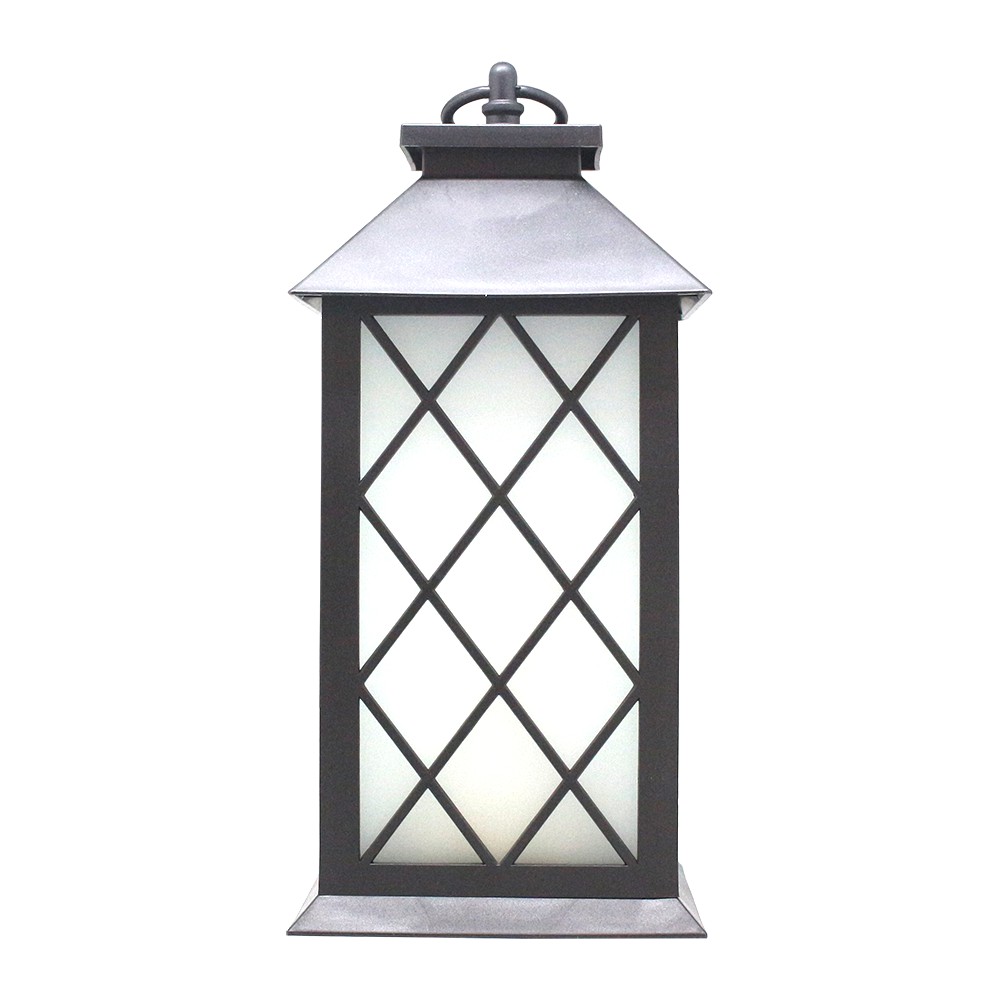 

JYSK Lampu Hias Flame Less Lantern 9533F 10X10X27CM Black
