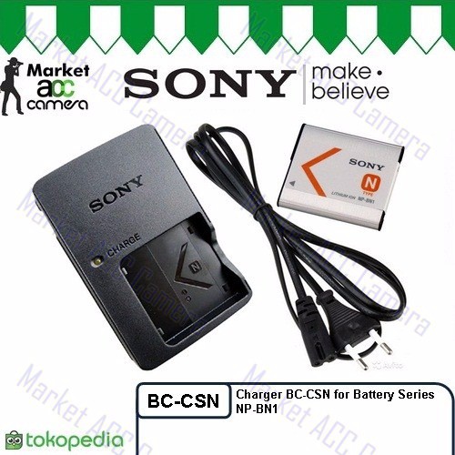 Jual Charger SONY BC CSN for NP BN1 DSC TX20 DSC W730 DSC W810 DSC W830 |  Shopee Indonesia