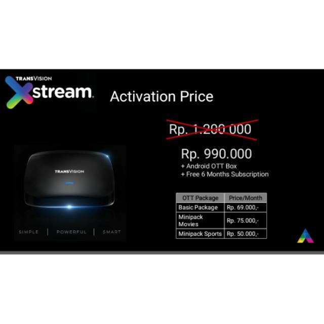 TRANSVISION XSTREAM BOX ANDROID