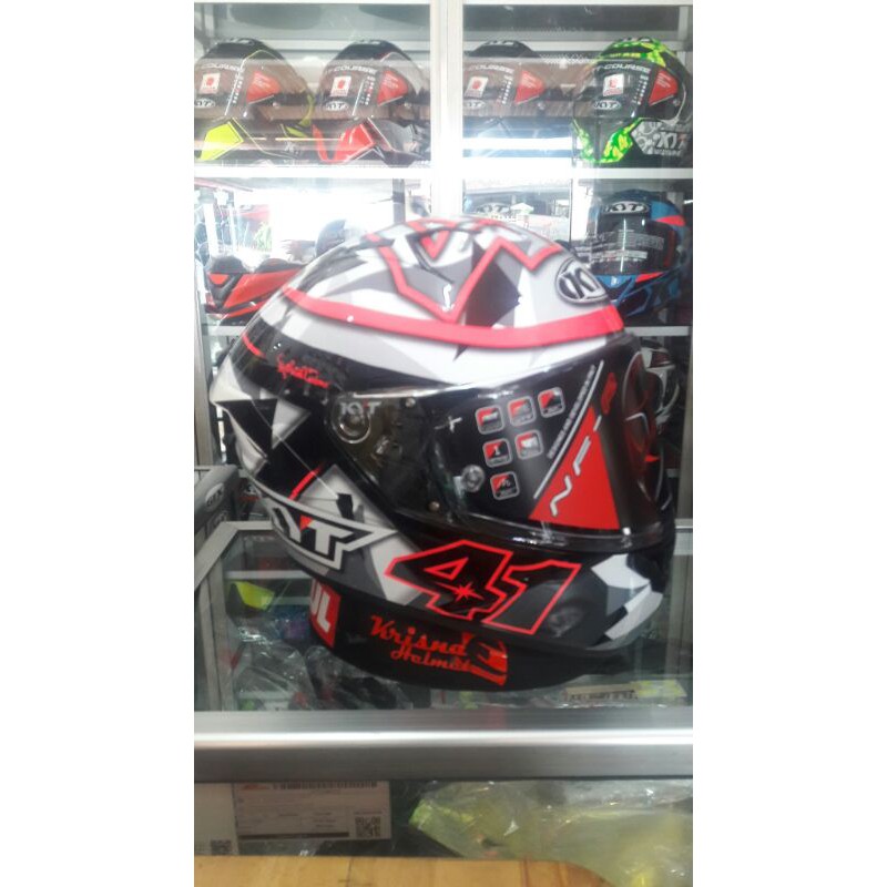 Helm Full Face KYT NFR ESPARGARO REPLICA 2018