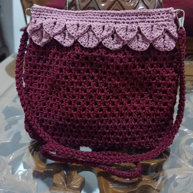tas hp rajut tas rajut tas hp unik tas mini