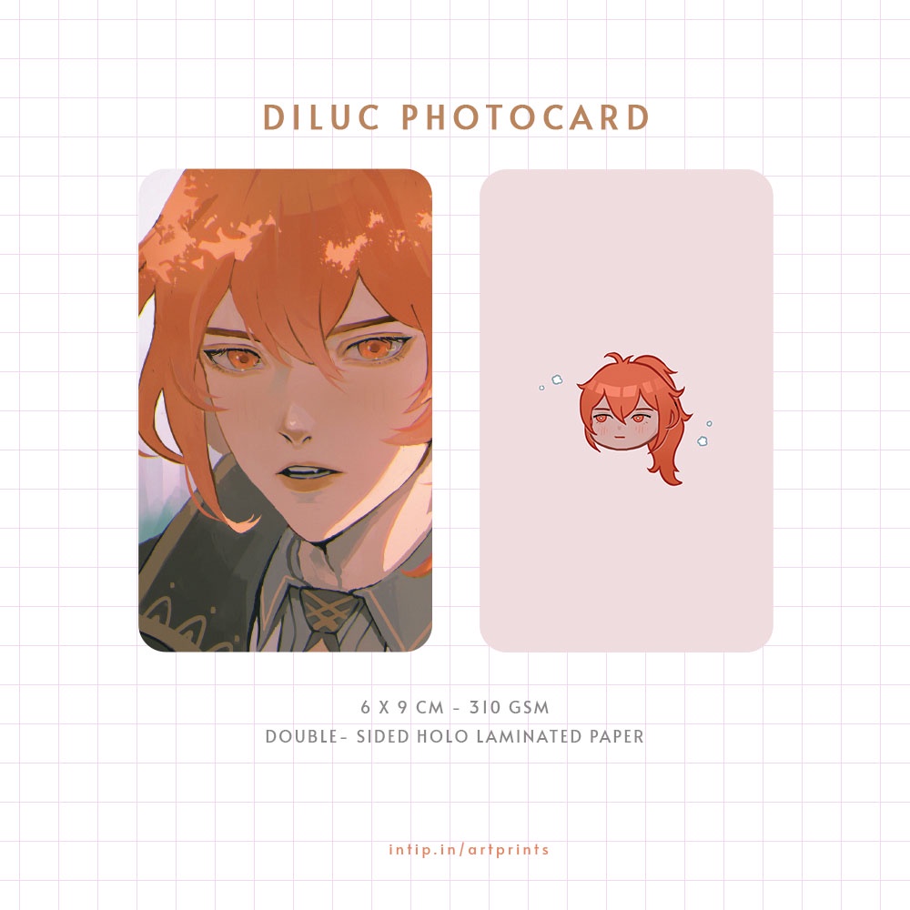 DILUC PHOTOCARD