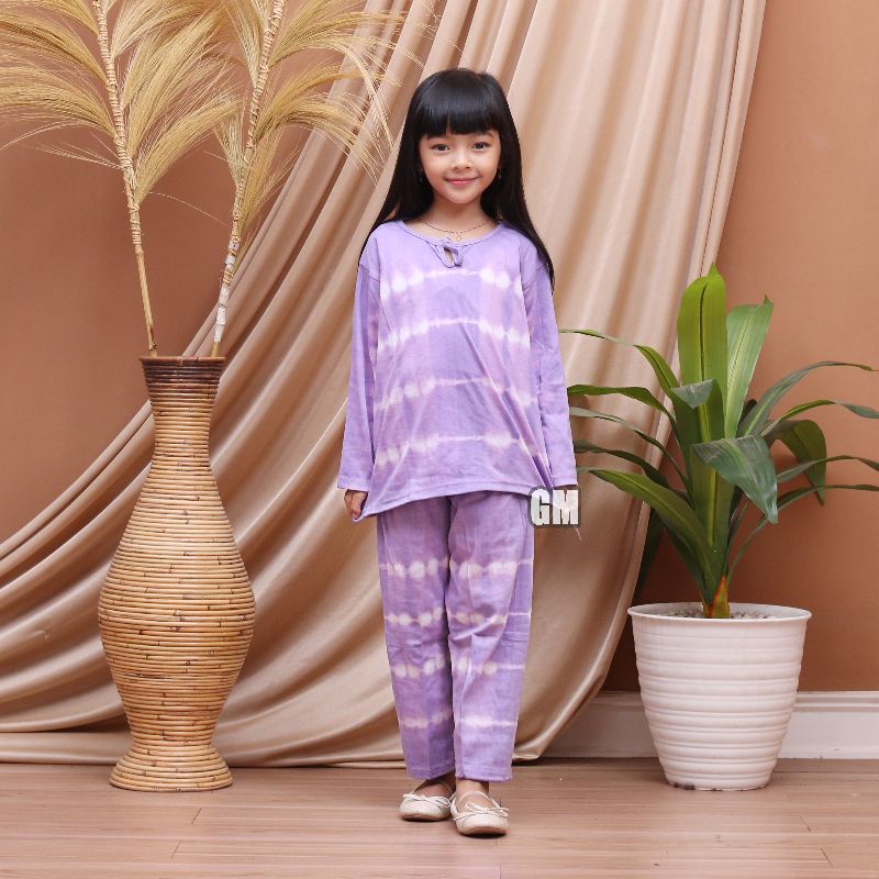 Setelan anak bahan kaos motif terbaru lucu2