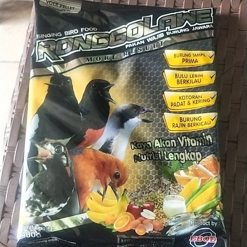 voer Ronggolawe (coklat) ebod jaya