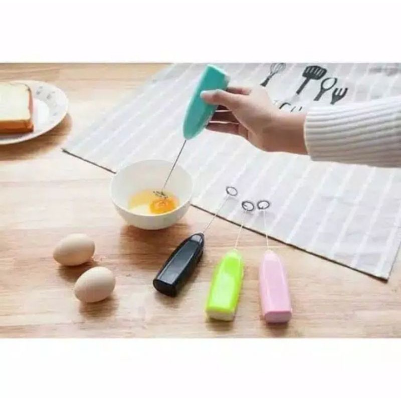 (65gr) Hand Mixer Mini Kecil / Alat Pengocok Telur Kopi Kue Whipe Cream