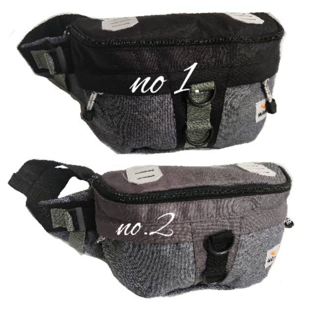 Tas waist bag distro welbrus - selempang waistbag outdoor crossbody