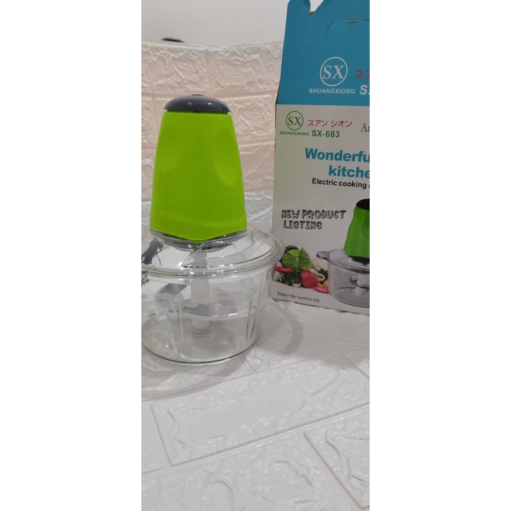 SX-683 Blender Daging Elektrik Meat Grinder - Blender Giling bumbu &amp; daging Multifungsi