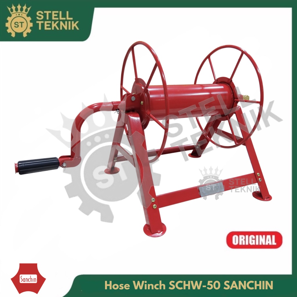 Penggulung Alat Gulung Selang Air 50meter/Hose Winch SCHW-50 SANCHIN