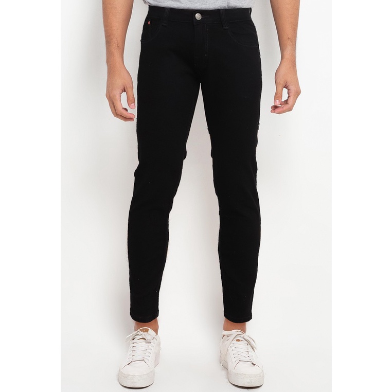 CELANA JEANS PANJANG PRIA CARDINAL ORIGINAL TERBARU HITAM CA10