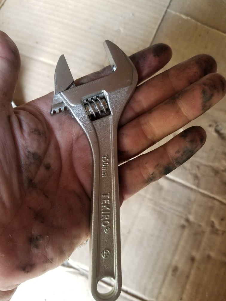 Tekiro Kunci Inggris 6inch Adjustable Wrench Original