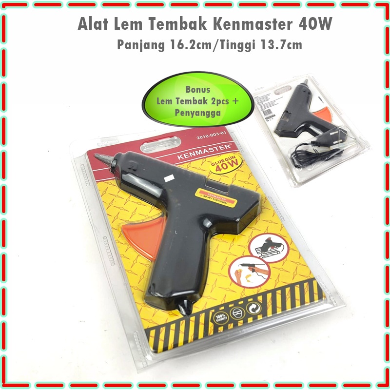 Alat Lem Tembak/Glue Gun Kenmaster 15W &amp; 40W