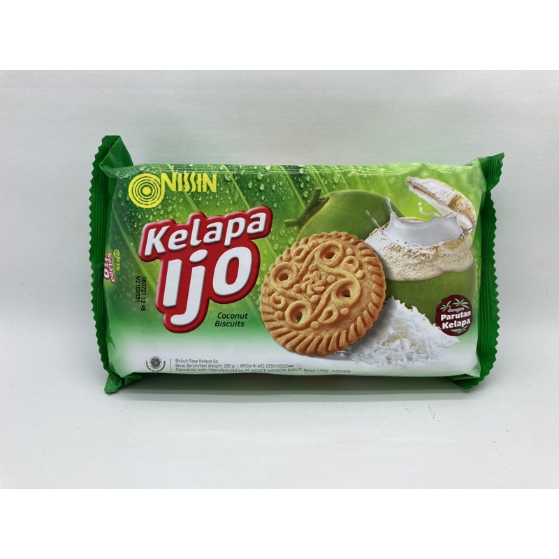 

Nissin KELAPA IJO 280g BISKUIT