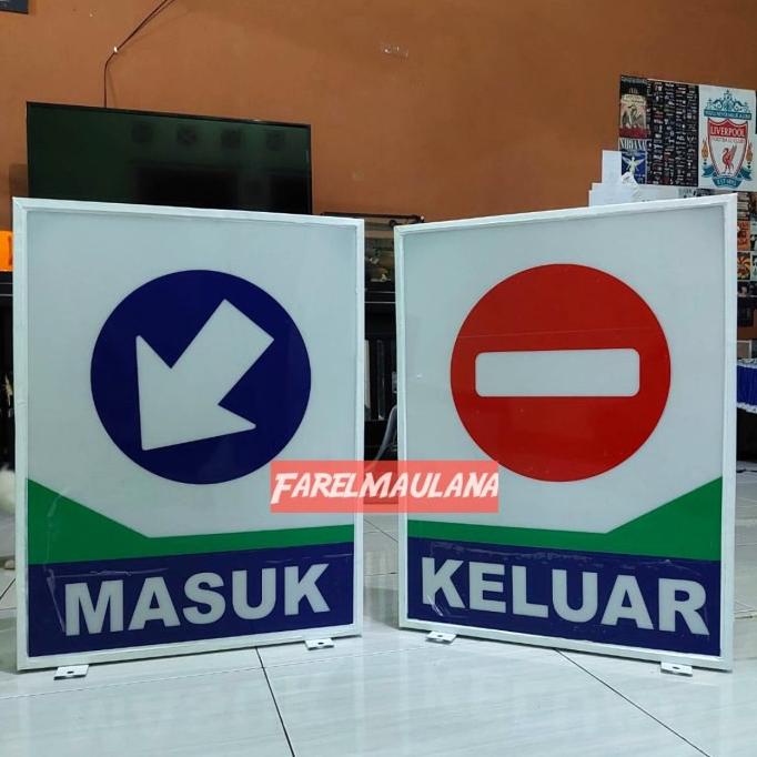 

Rambu rambu spbu / rambu in out pertashop / rambu keluar masuk spbu