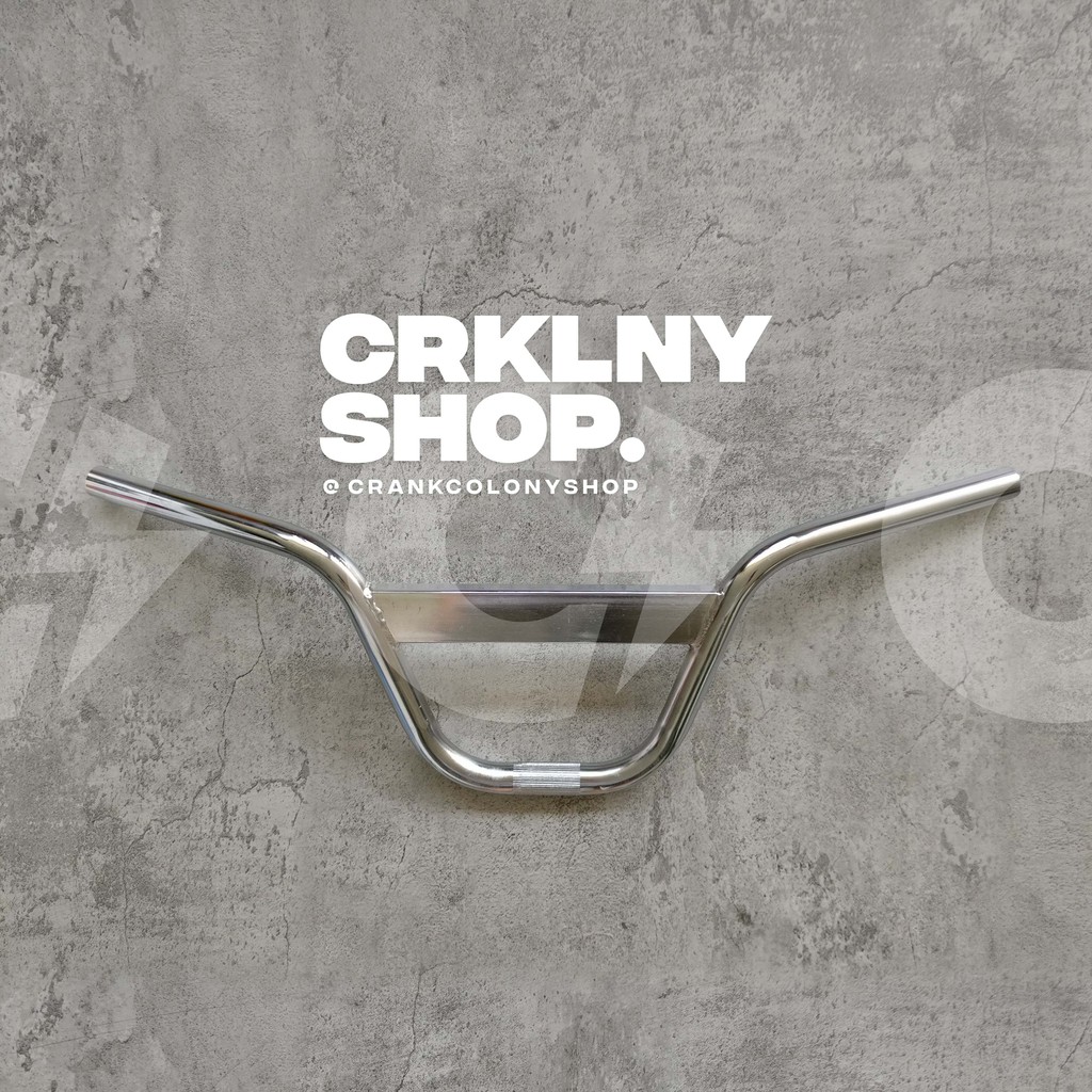 Stang Sepeda BMX Kotak Chrome 63cm