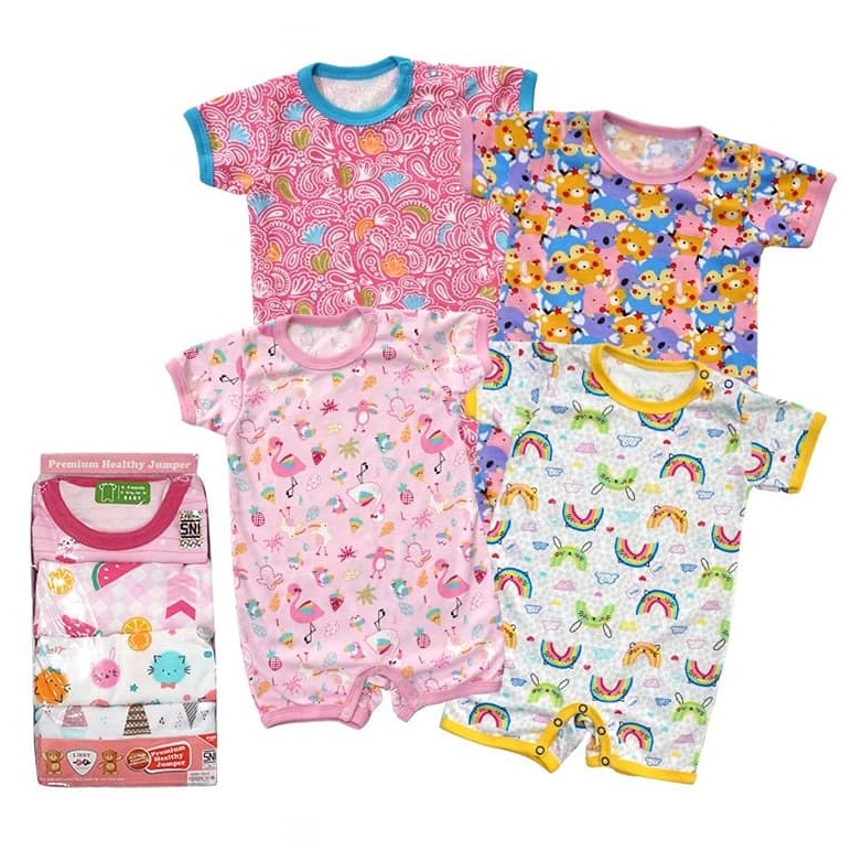 Libby Baby (BACA : MOTIF RANDOM) | Libby Baby Baju Bayi | Libby Baby Romper Bayi | Libby Baby Jumper