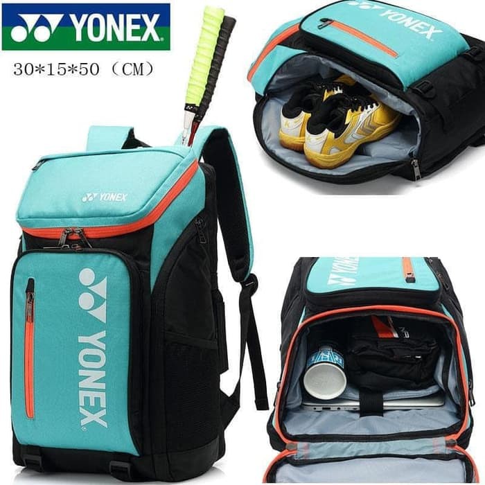 Unik Tas Backpack Ransel Badminton Yonex 008 Blue Limited