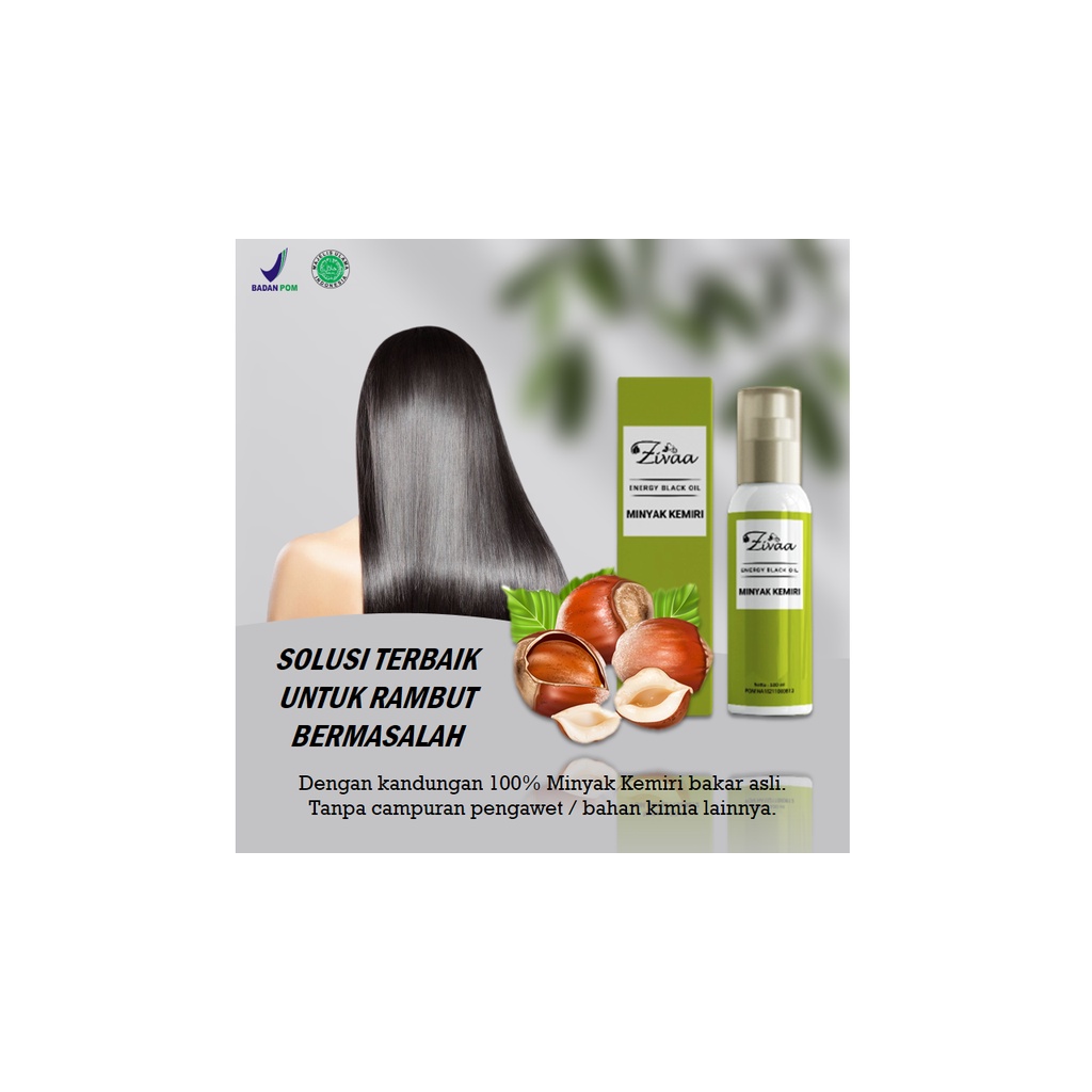 Minyak Kemiri Bakar Alami